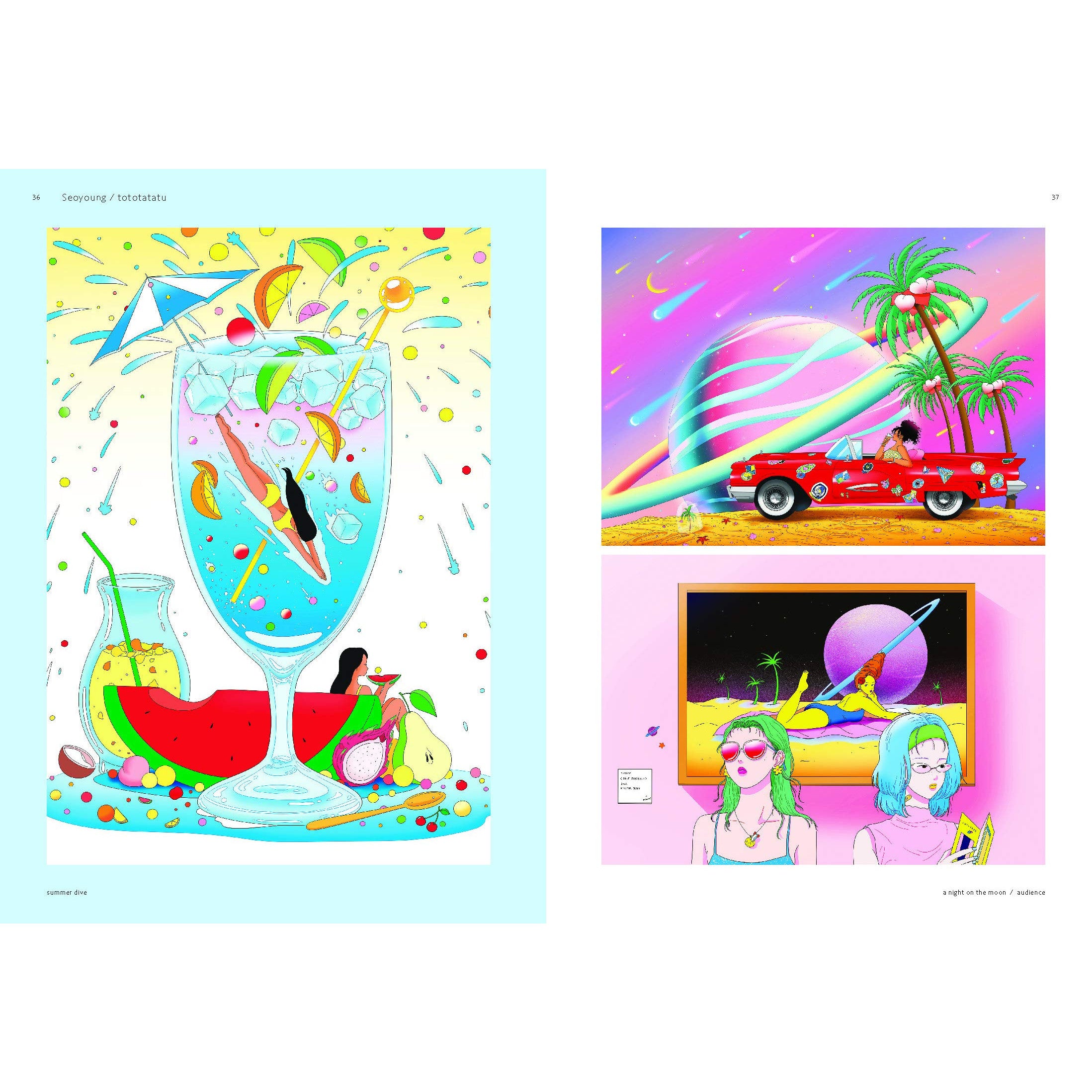 New Retro Illustrations: Retro Reimagined by a New Generation Tankobon