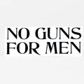 No Guns For Men Sticker