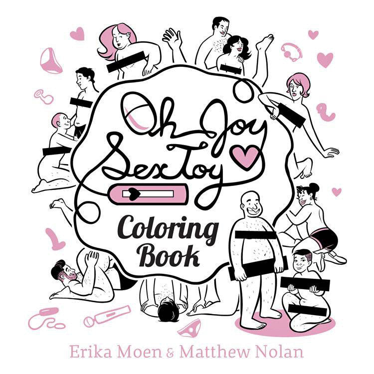 Oh Joy Sex Toy Coloring Book Atomic Books Oh Joy Sex Toy Coloring Book Atomic Books