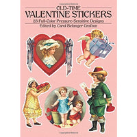 Old-Time Valentine Stickers