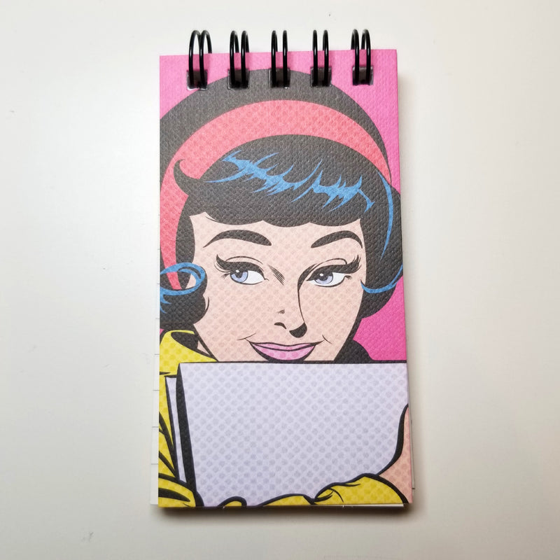 Pop Brunette Notepad