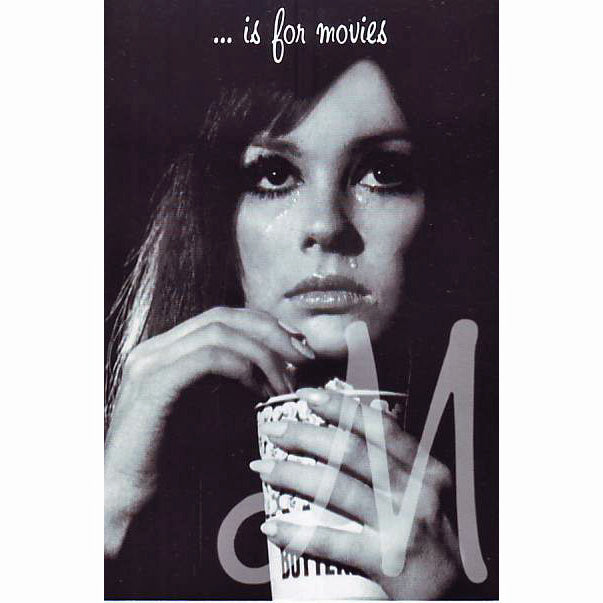 M Is For Movies Postcard