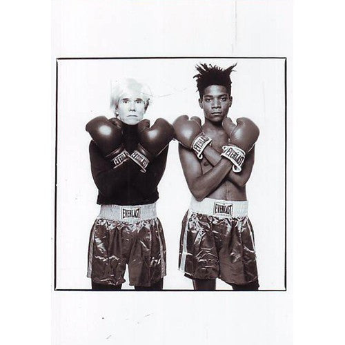 Andy Warhol And Jean-Michel Basquiat Postcard