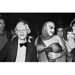 Andy Warhol And Divine Postcard