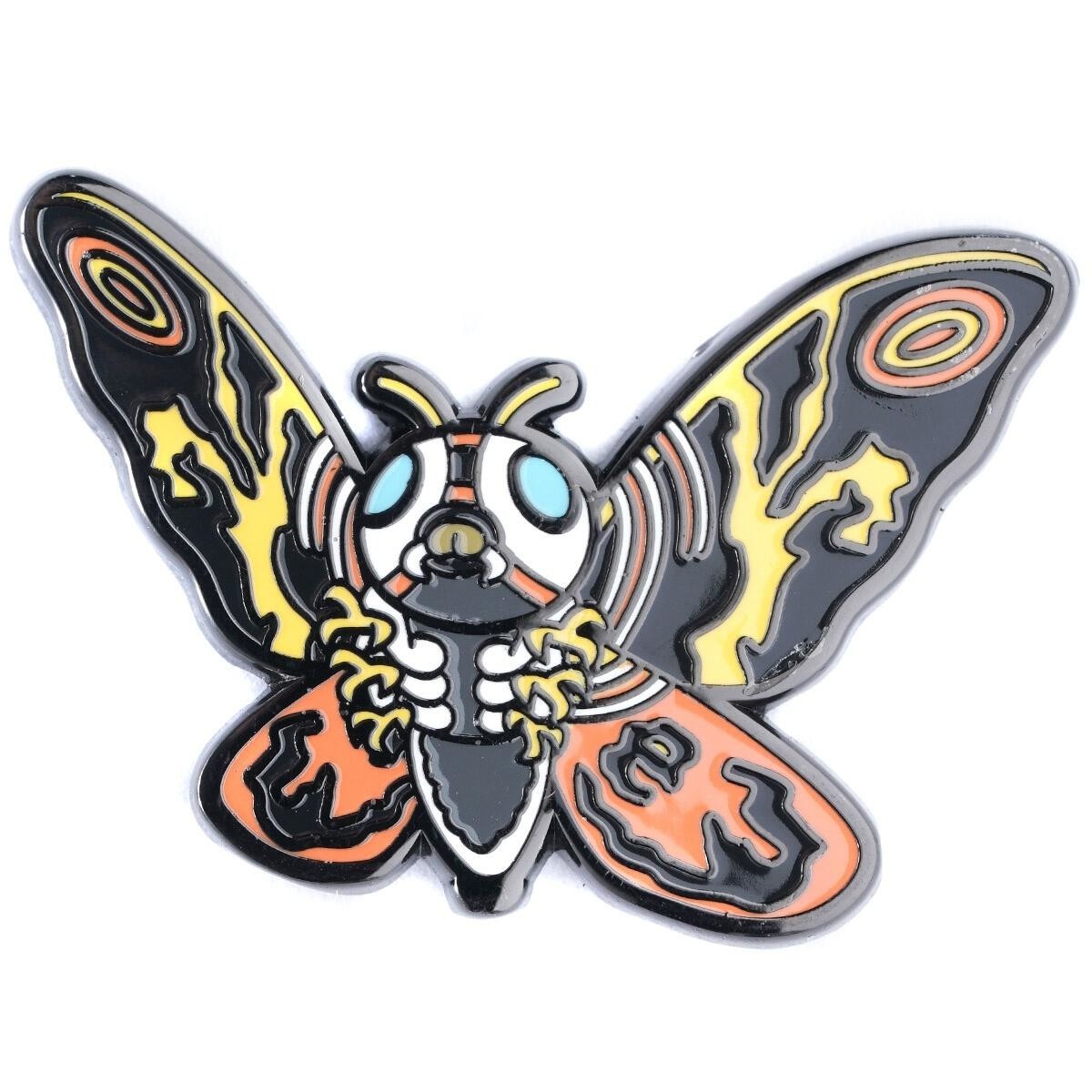 Godzilla Mothra Enamel Pin