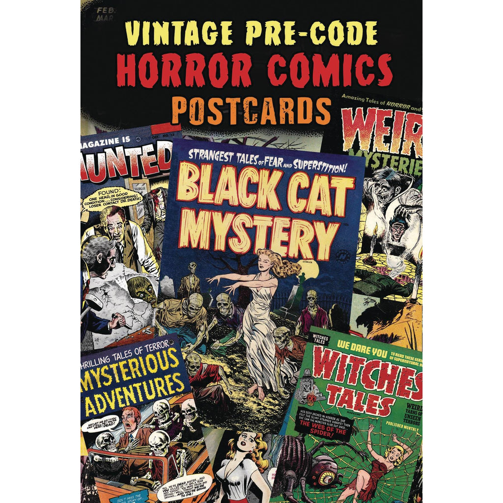 Pre Code Comics Vintage Pre-Code Horror Comics Postcard Set – Atomic Books
