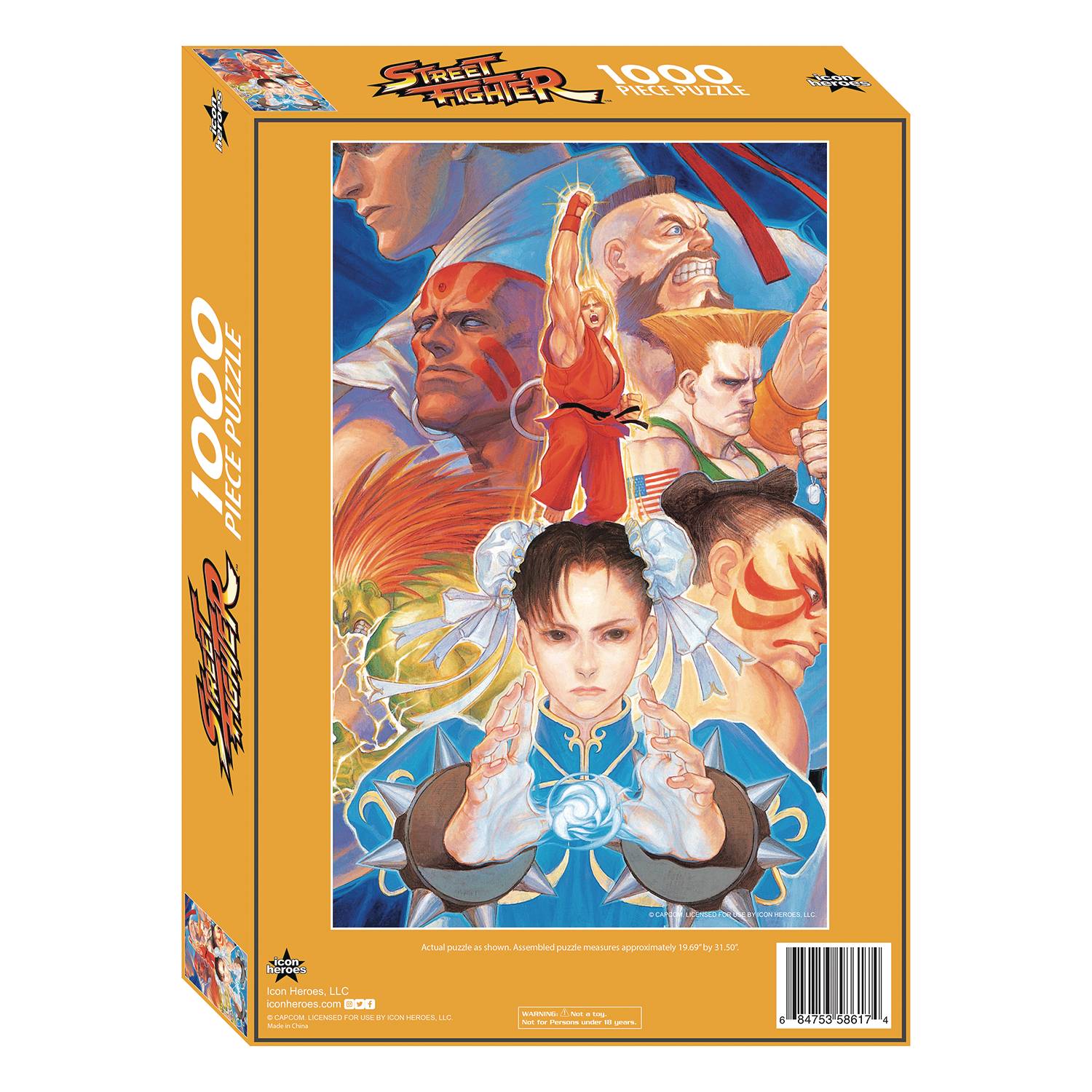 Street Fighter 1000-Piece Puzzle