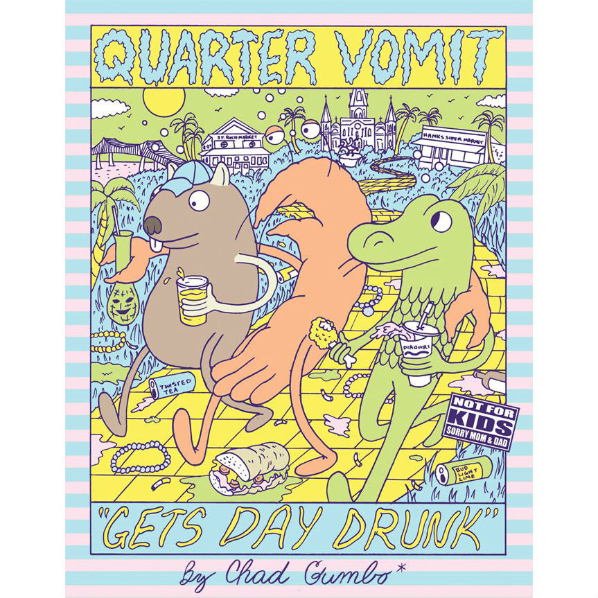 Quarter Vomit Get's Day Drunk