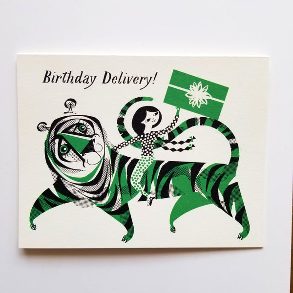 Birthday Delivery Notecard