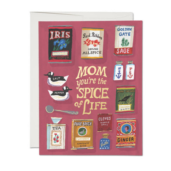Spicy Mom Notecard