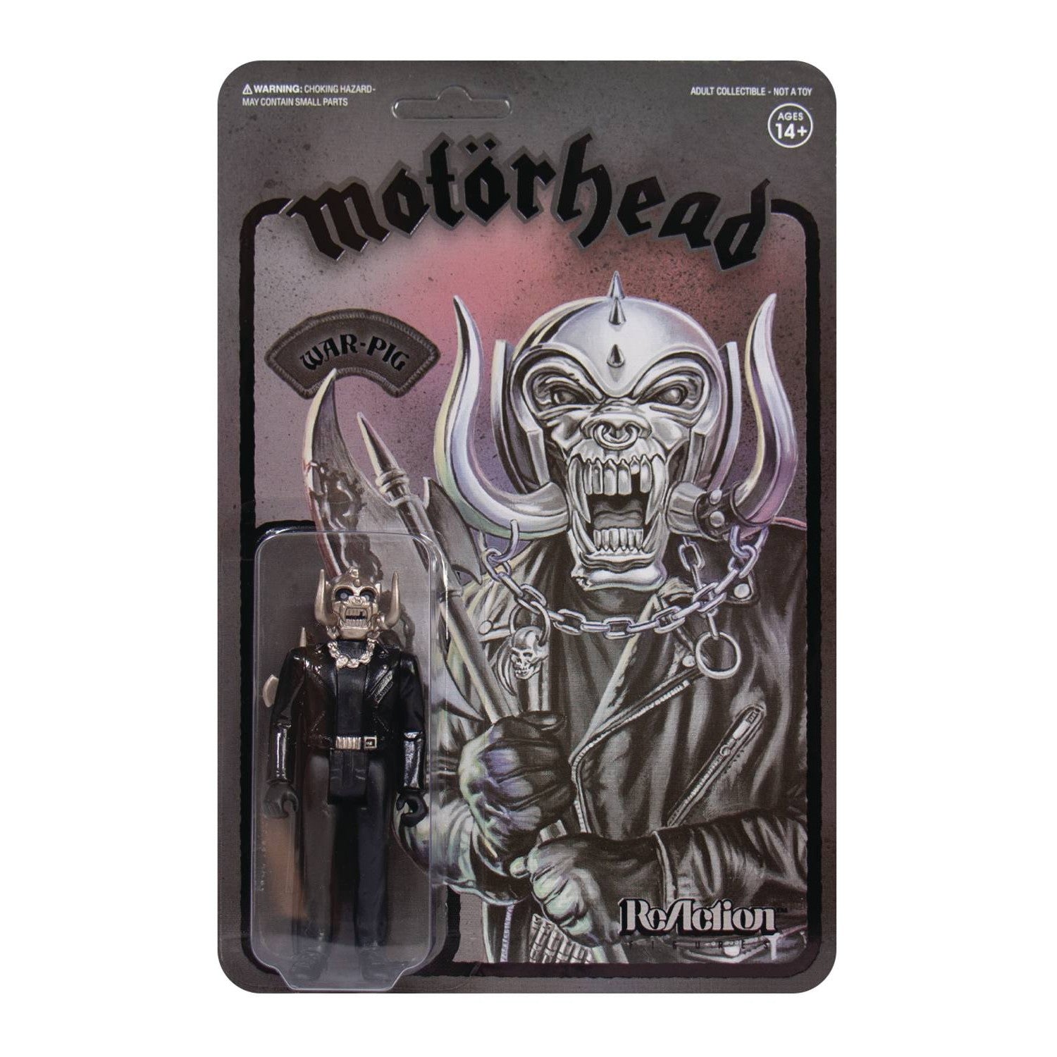 ReAction: Motorhead Warpig Figure (Black Metal Version)
