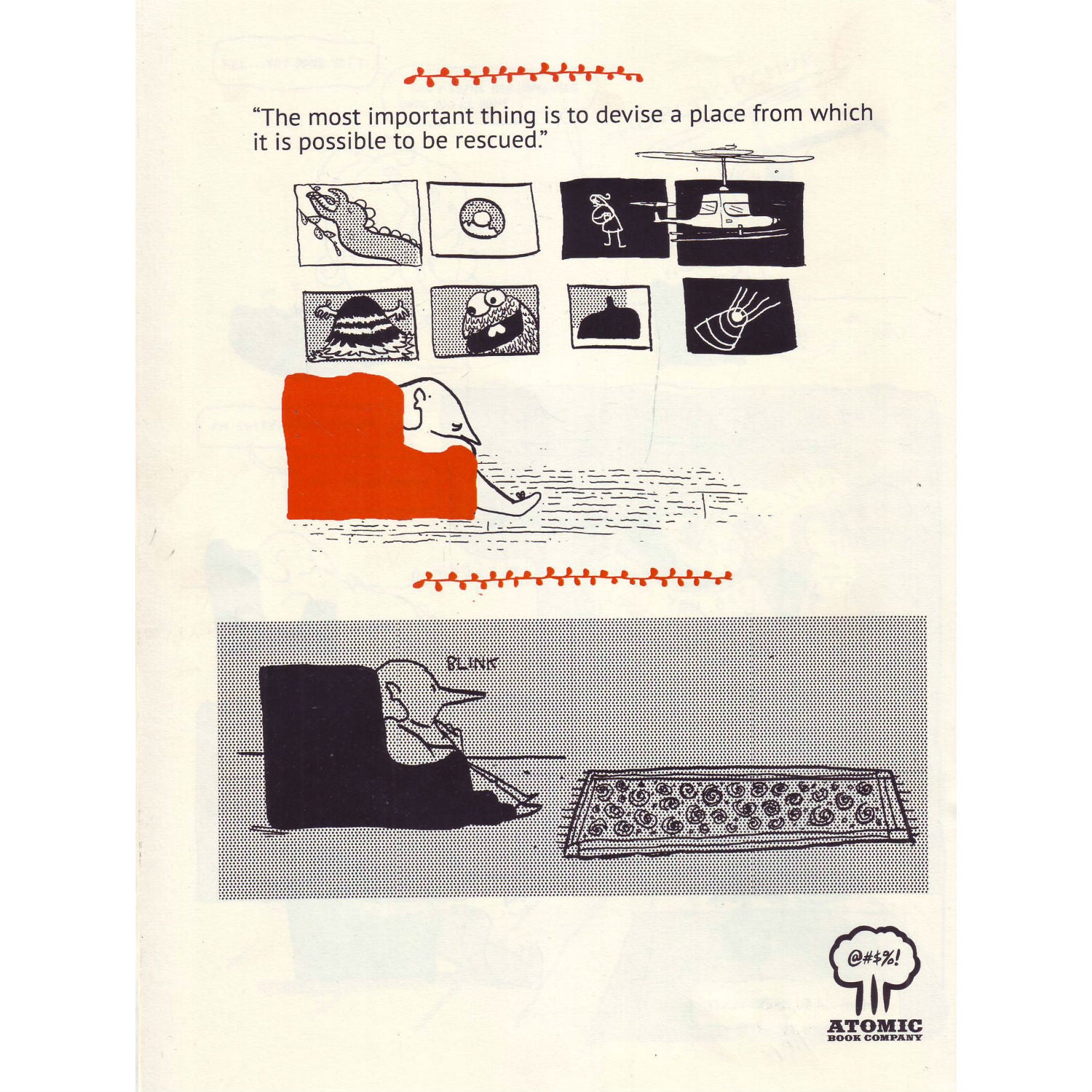 Red Clover #1 (black cover)