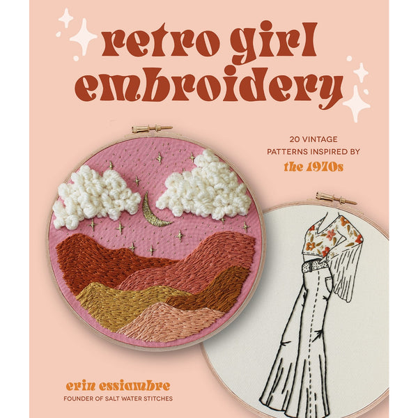 Retro Girl Embroidery