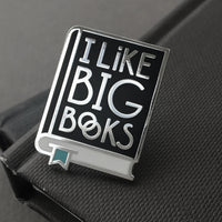 I Like Big Books Pin