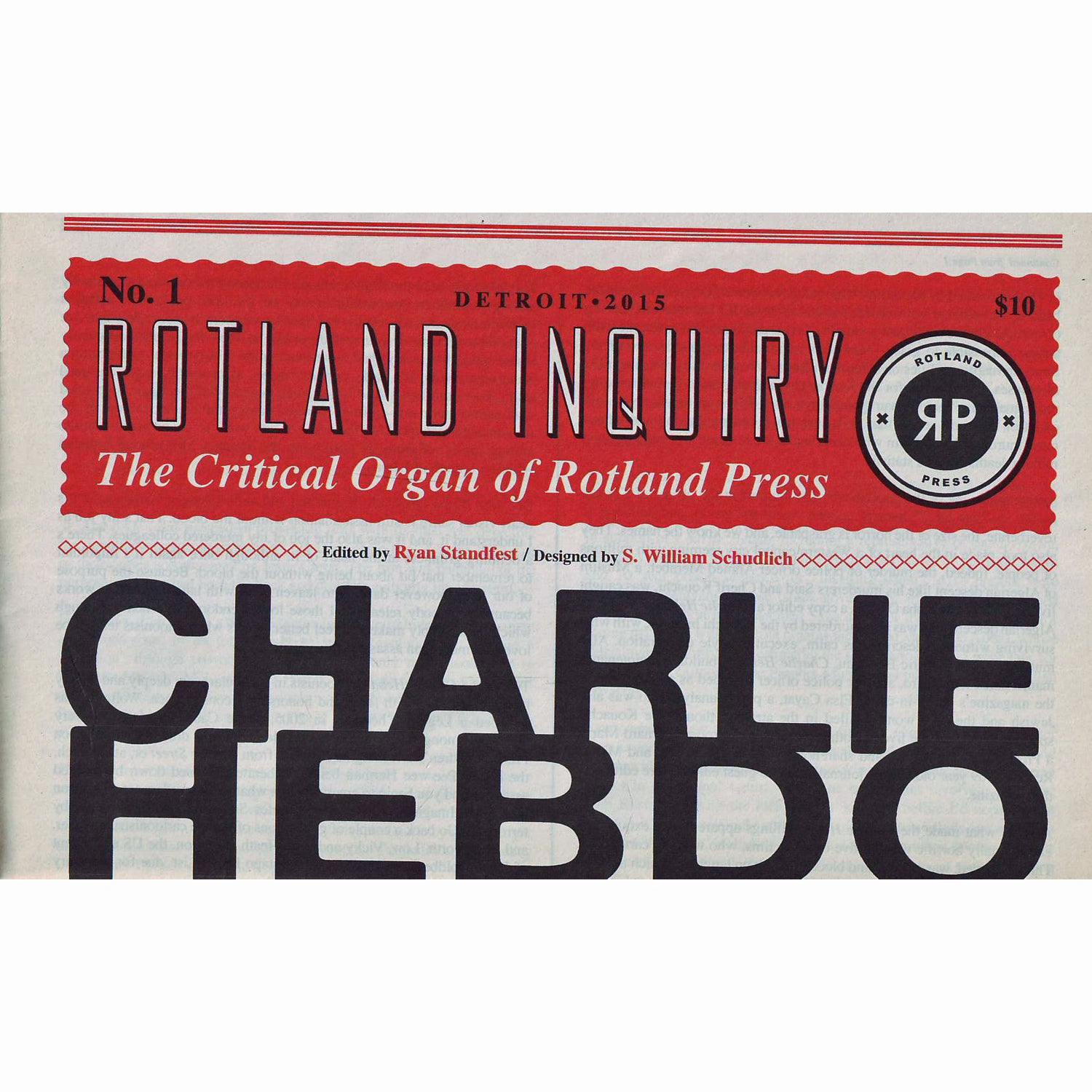 Rotland Inquiry #1: Charlie Hebdo