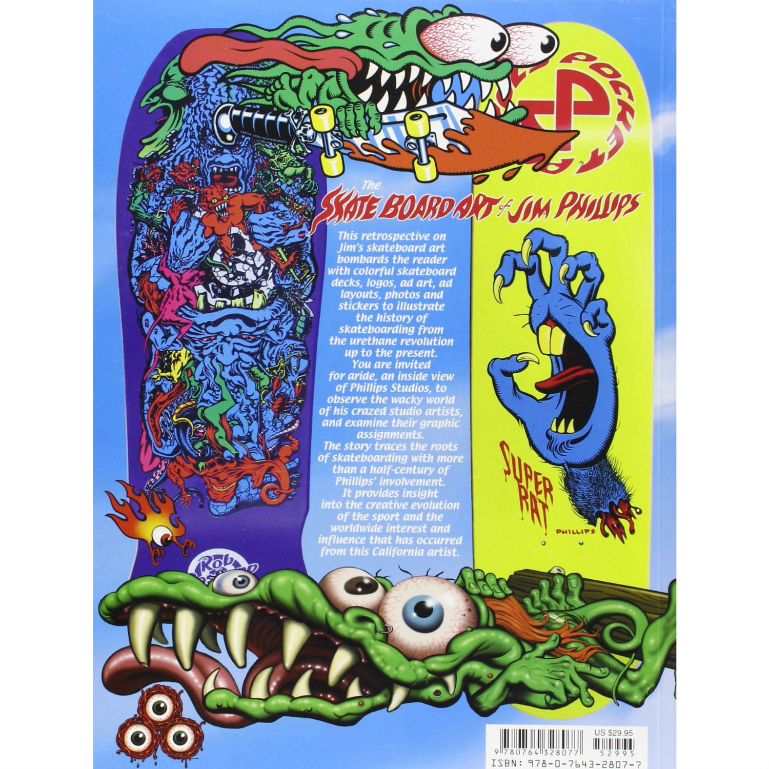 Skateboard Art of Jim Phillips – Atomic Books
