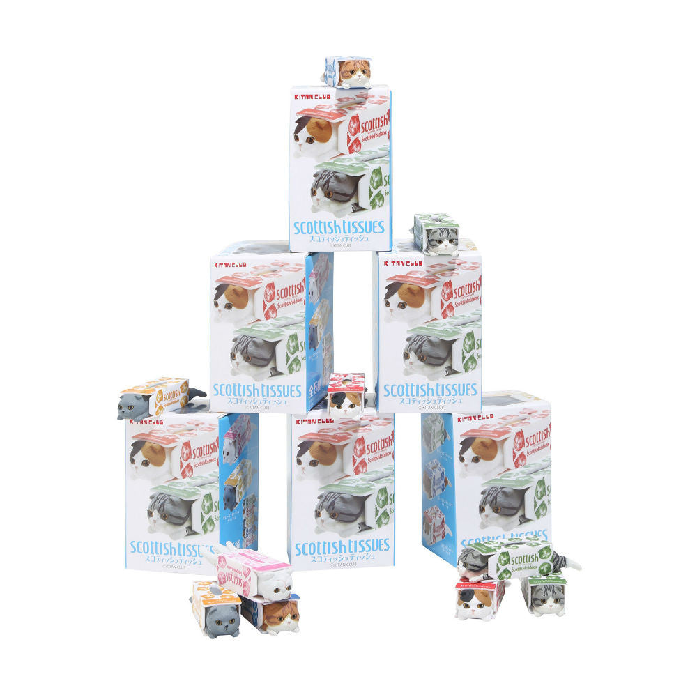 Scottish Tissues Cat Figure