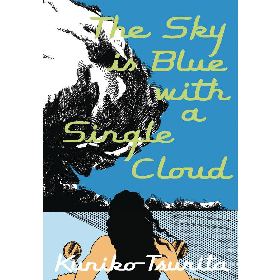 The Sky Is Blue With A Single Cloud