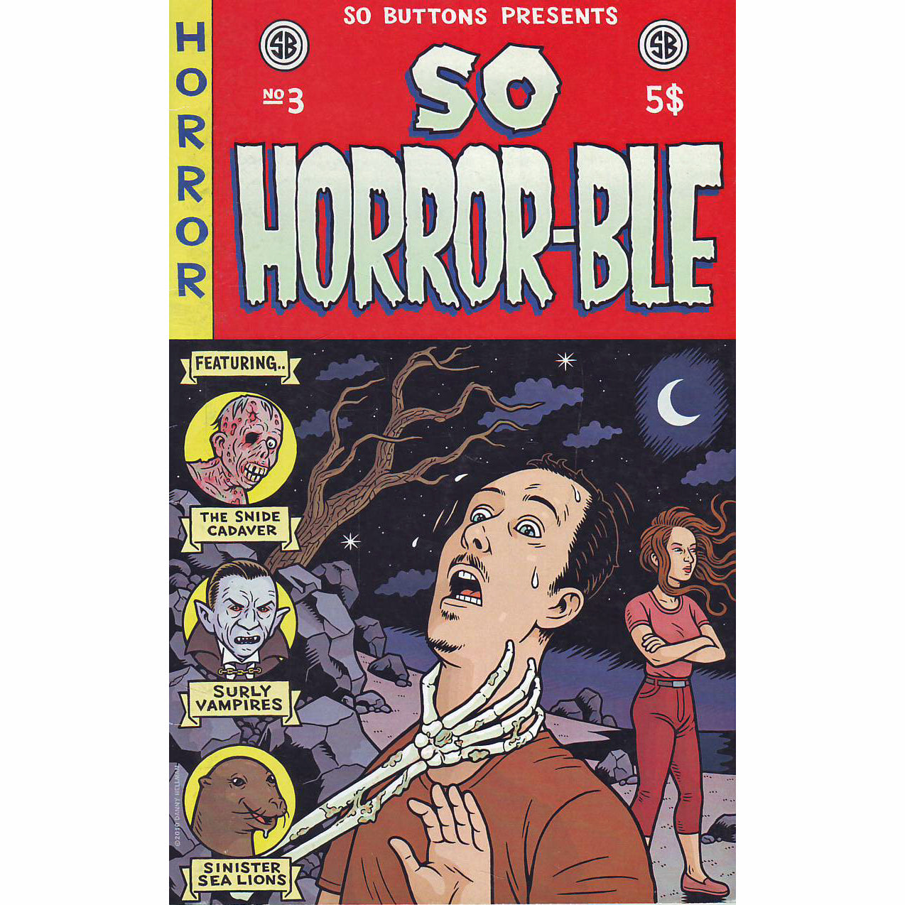 So Buttons #3: So Horror-Ble