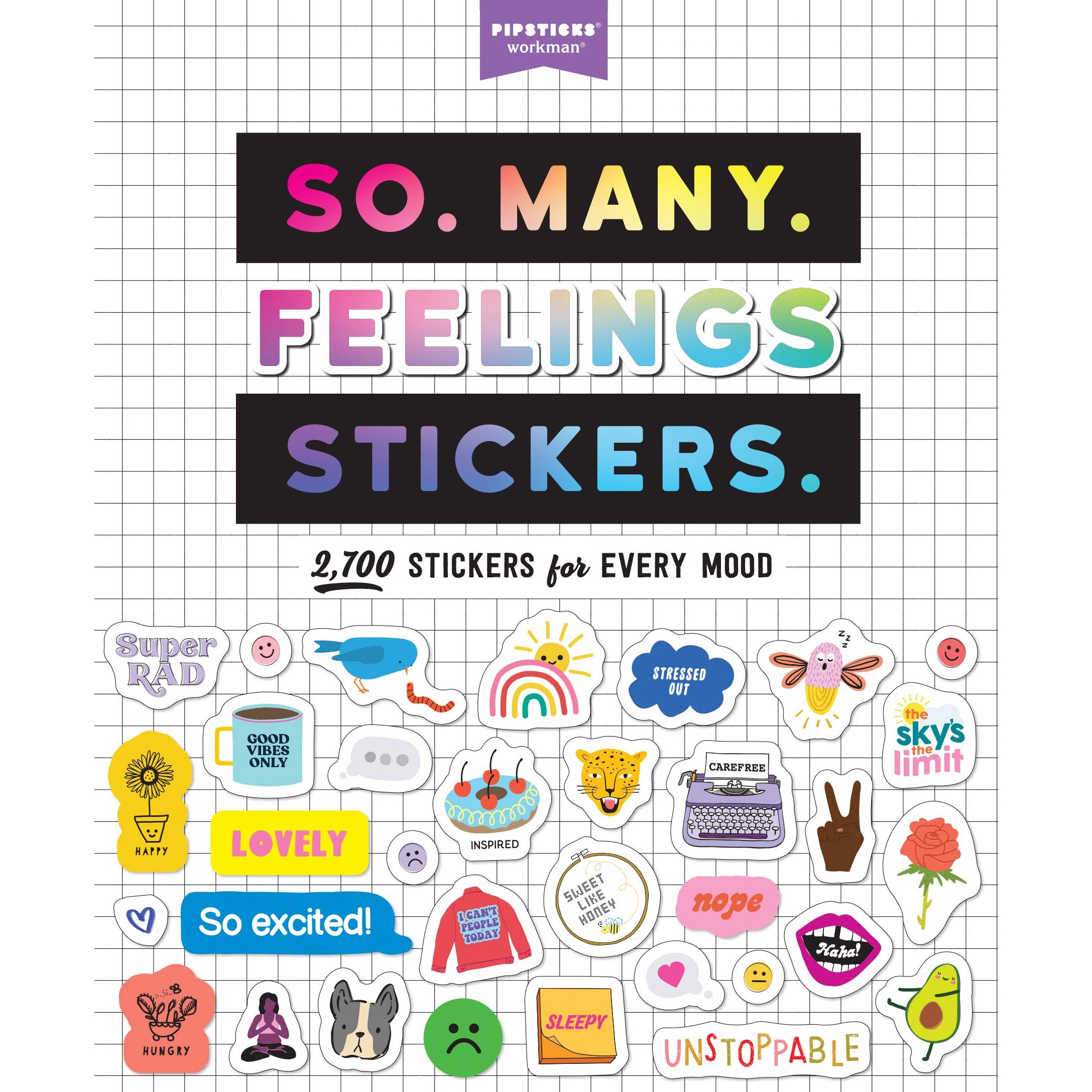 So. Many. Feelings. Stickers.