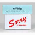 Sorry I'm Such an Asshole Tiny Cards Set