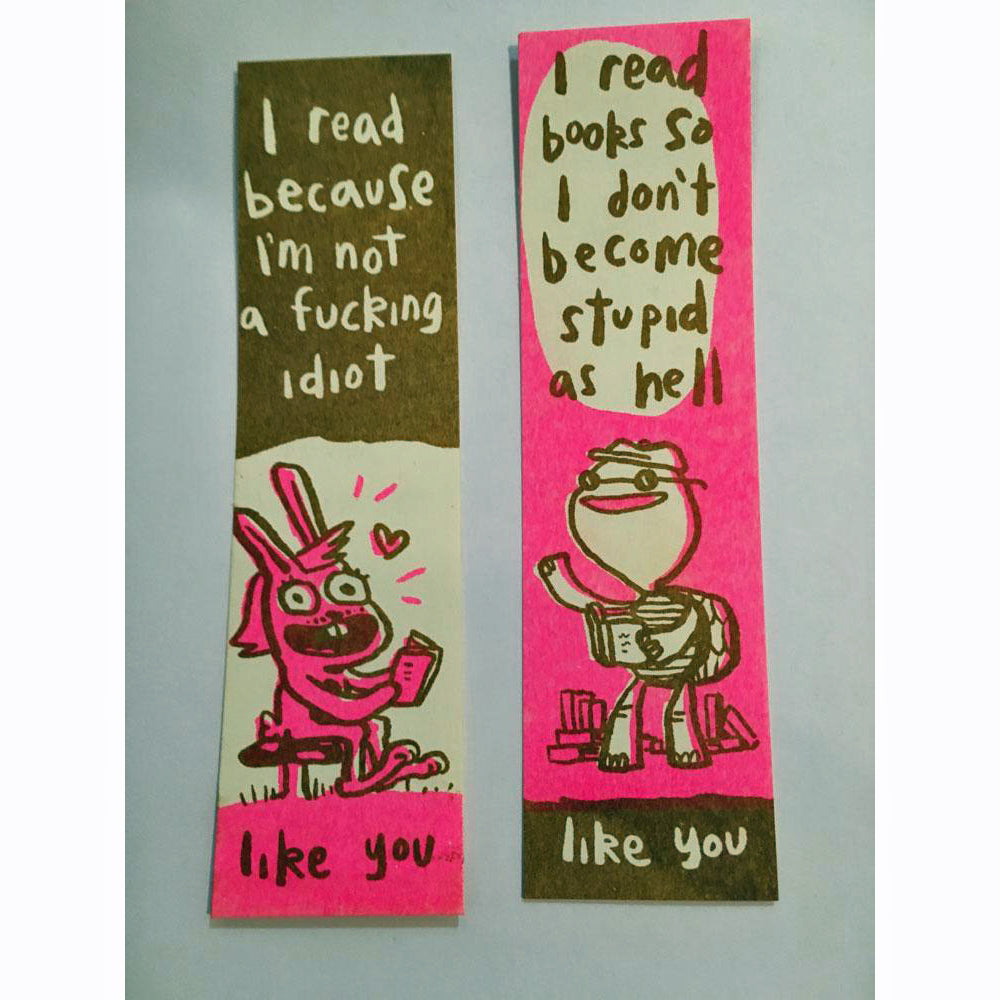 Literary PSA Bookmark