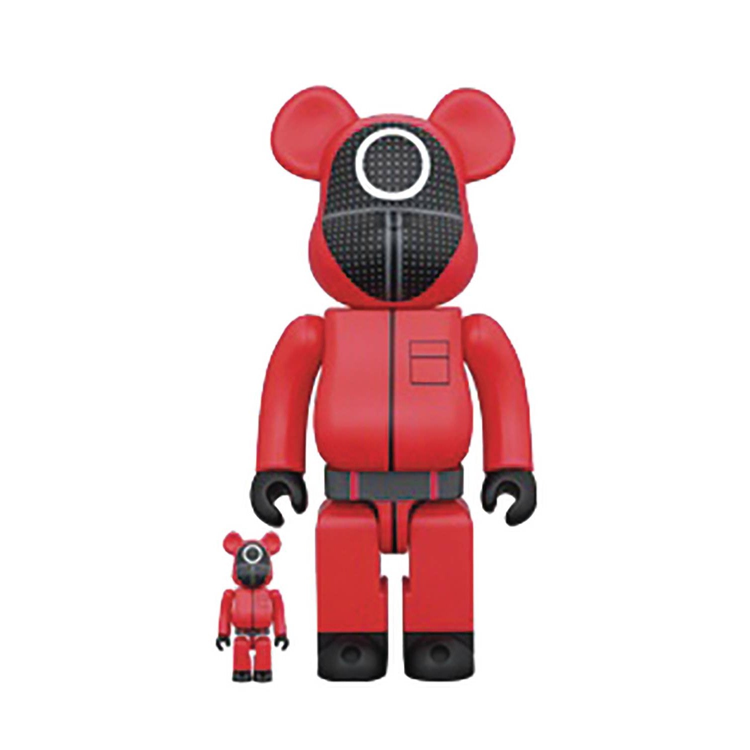 Squid Game Guard Circle Bearbrick 2-Pack