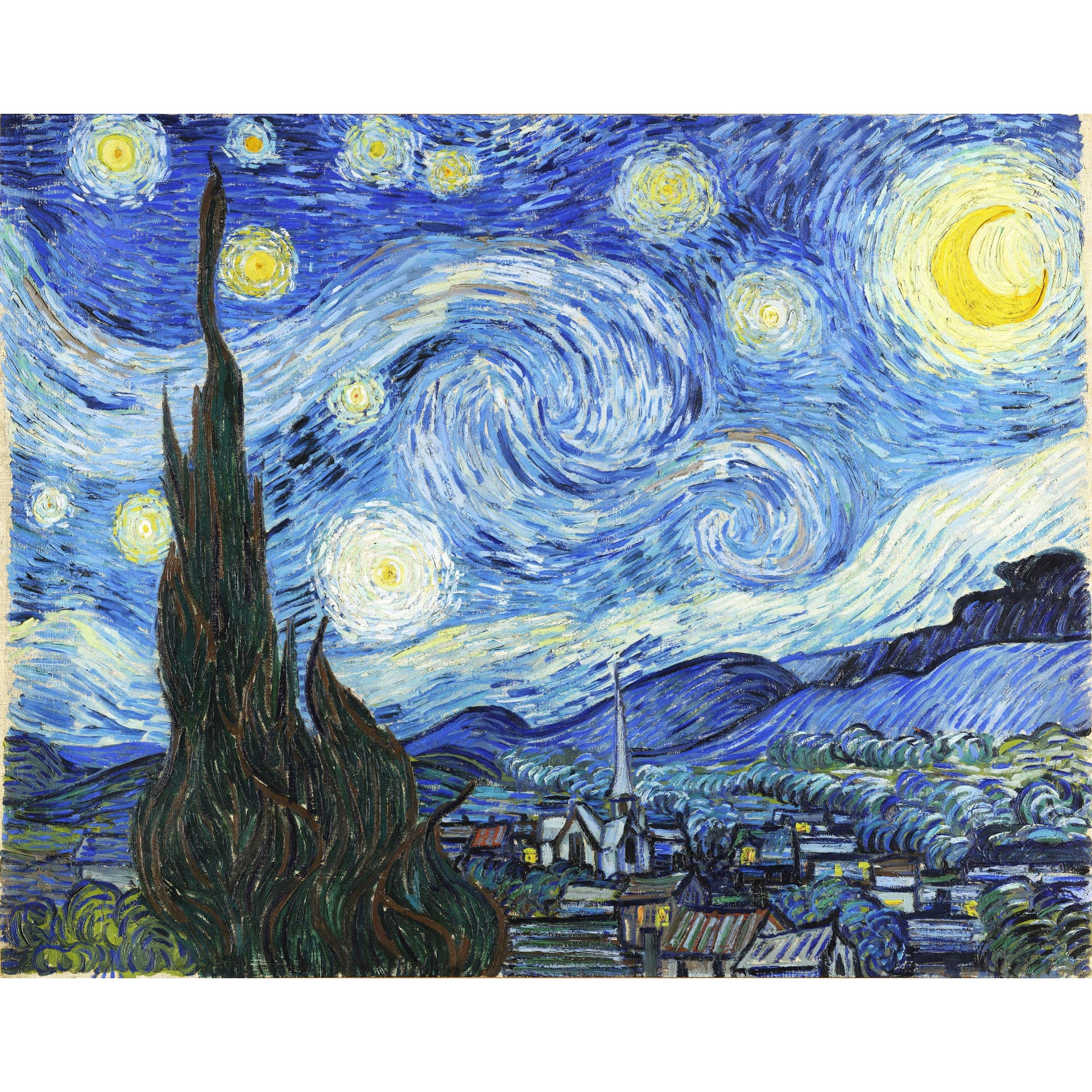Starry Night 1000 Piece Jigsaw Puzzle