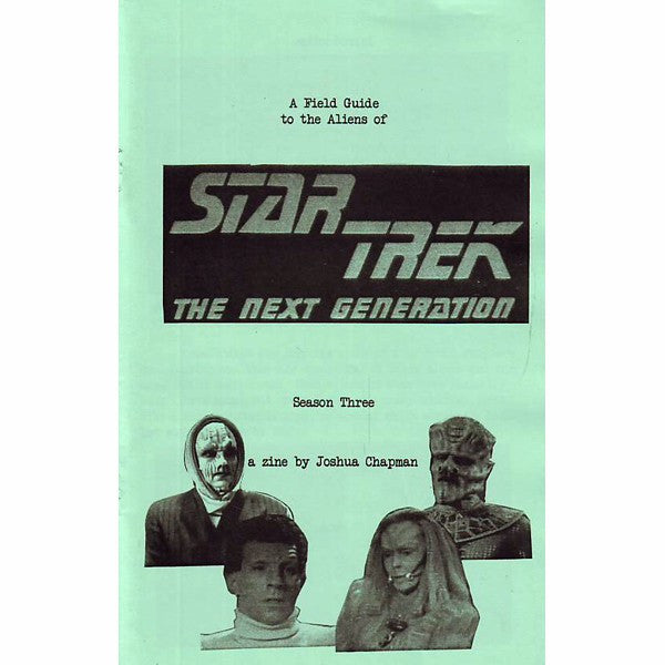 Field Guide To The Aliens Of Star Trek The Next Generation Season 3
