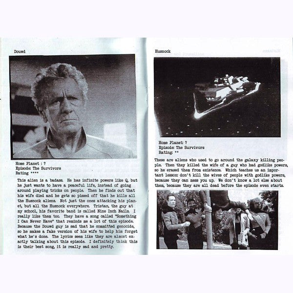 Field Guide To The Aliens Of Star Trek The Next Generation Season 3