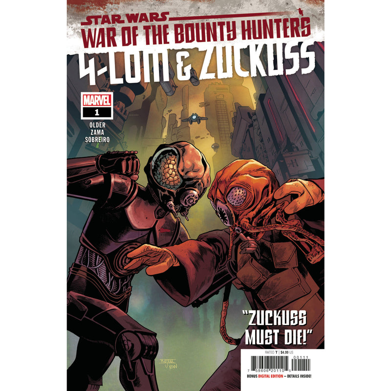 Star Wars War Of The Bounty Hunters 4-Lom Zuckuss #1 