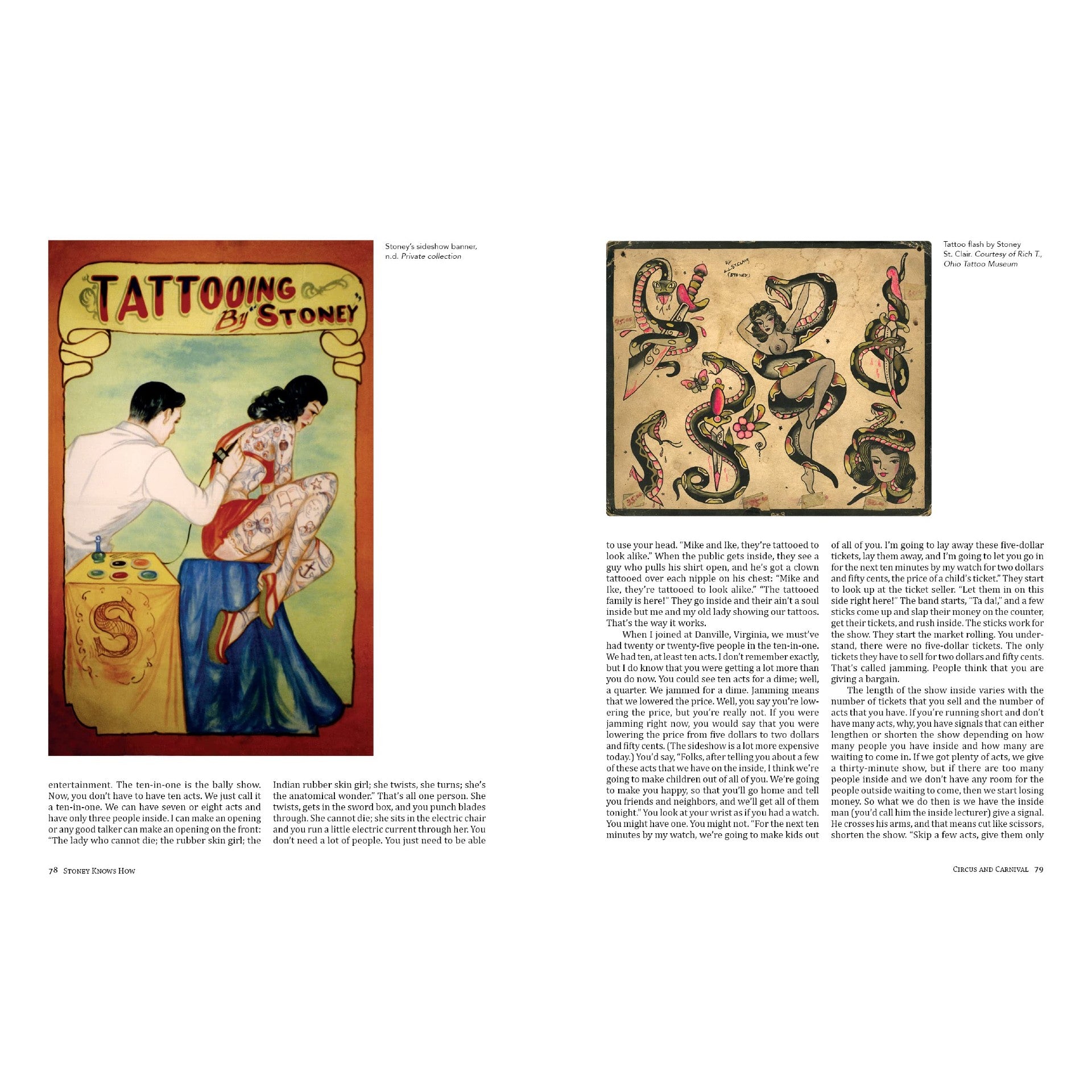 Stoney Knows How: Life as a Sideshow Tattoo Artist