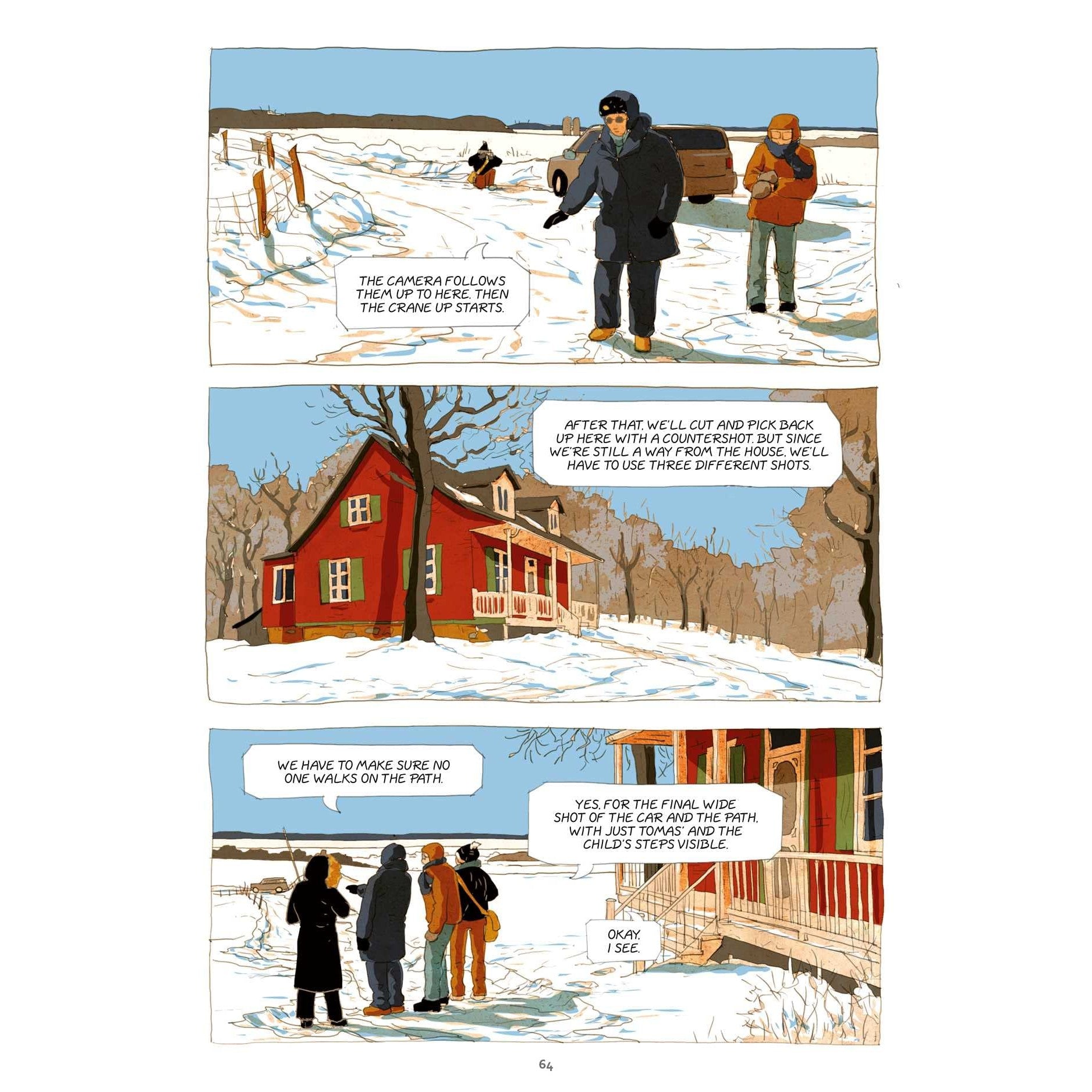 Storyboarding for Wim Wenders: Visions of Wenders
