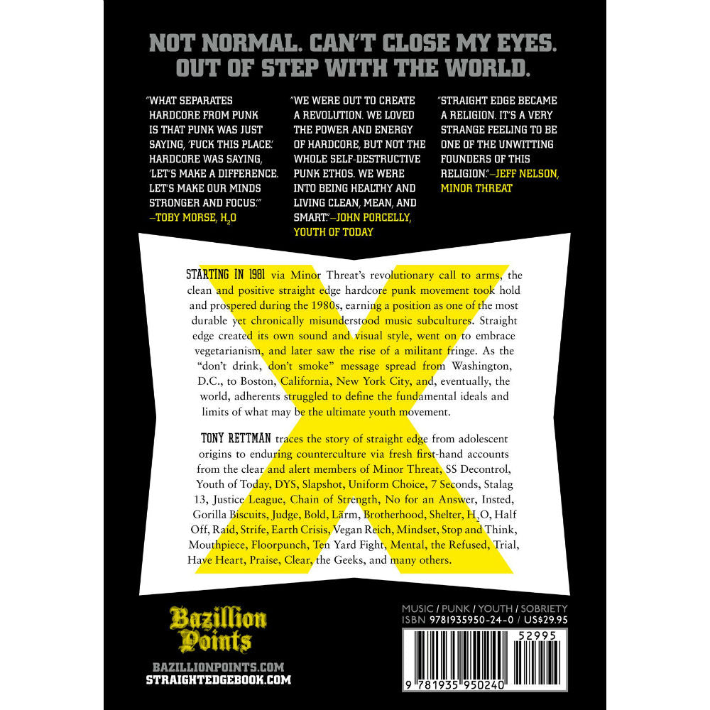 Straight Edge (back cover)