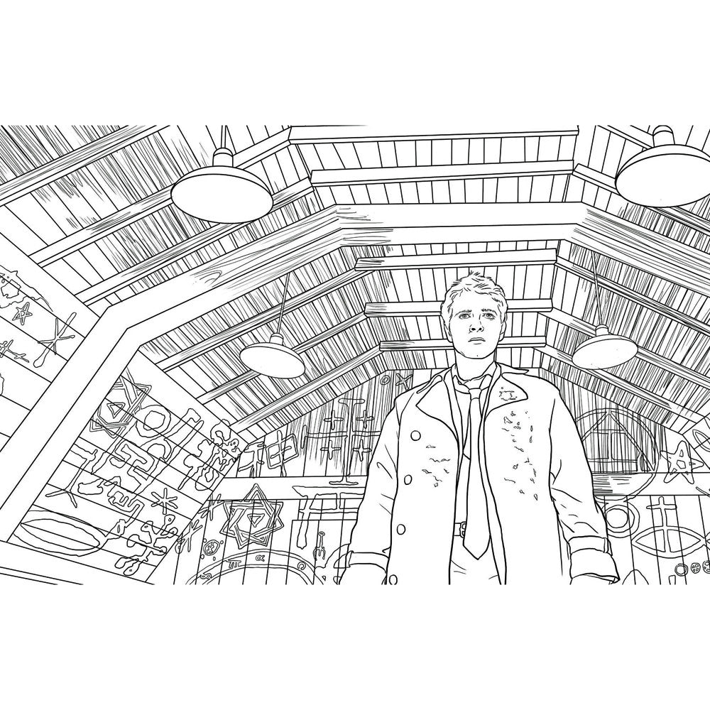 Supernatural: The Official Coloring Book