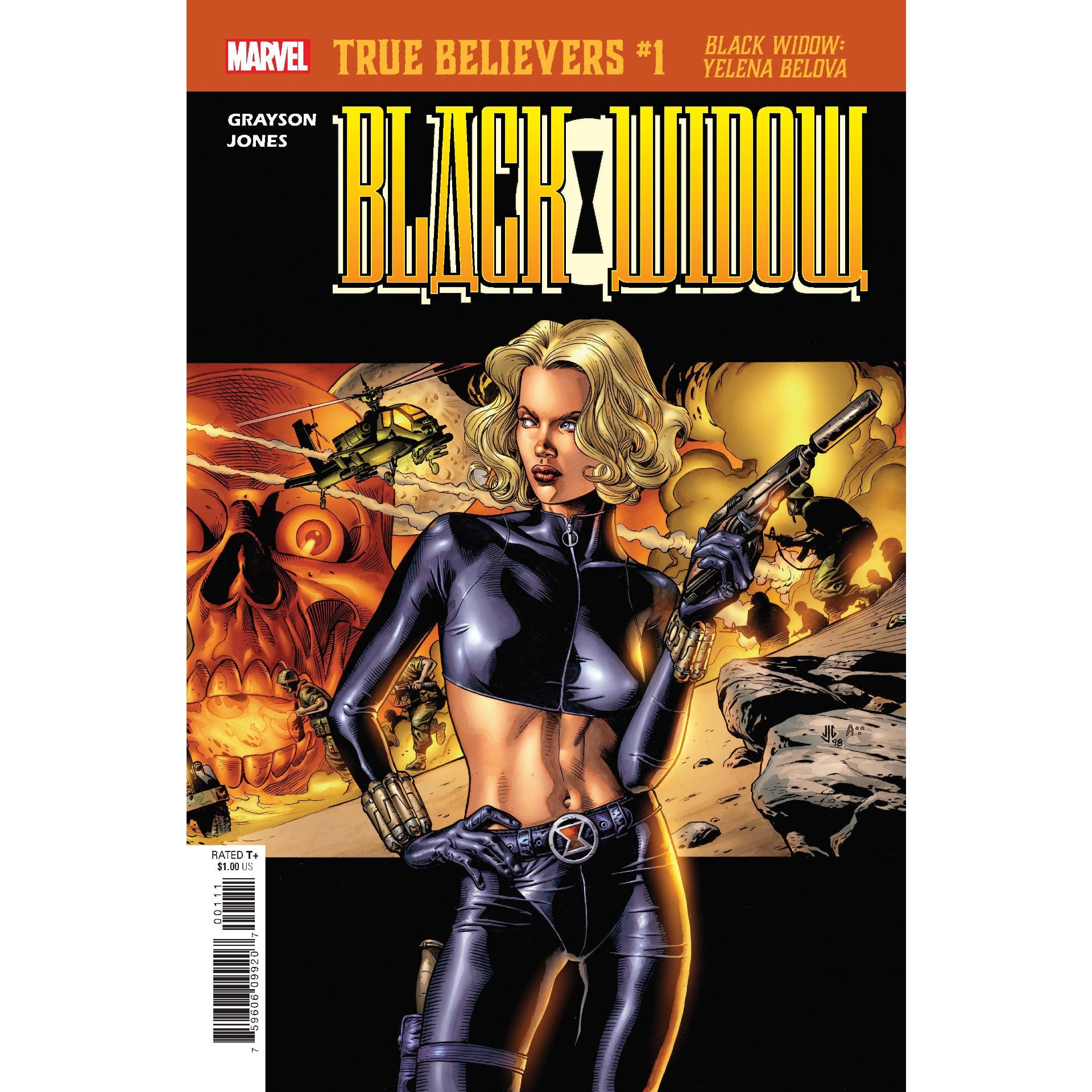 True Believers Black Widow Yelena Belova #1