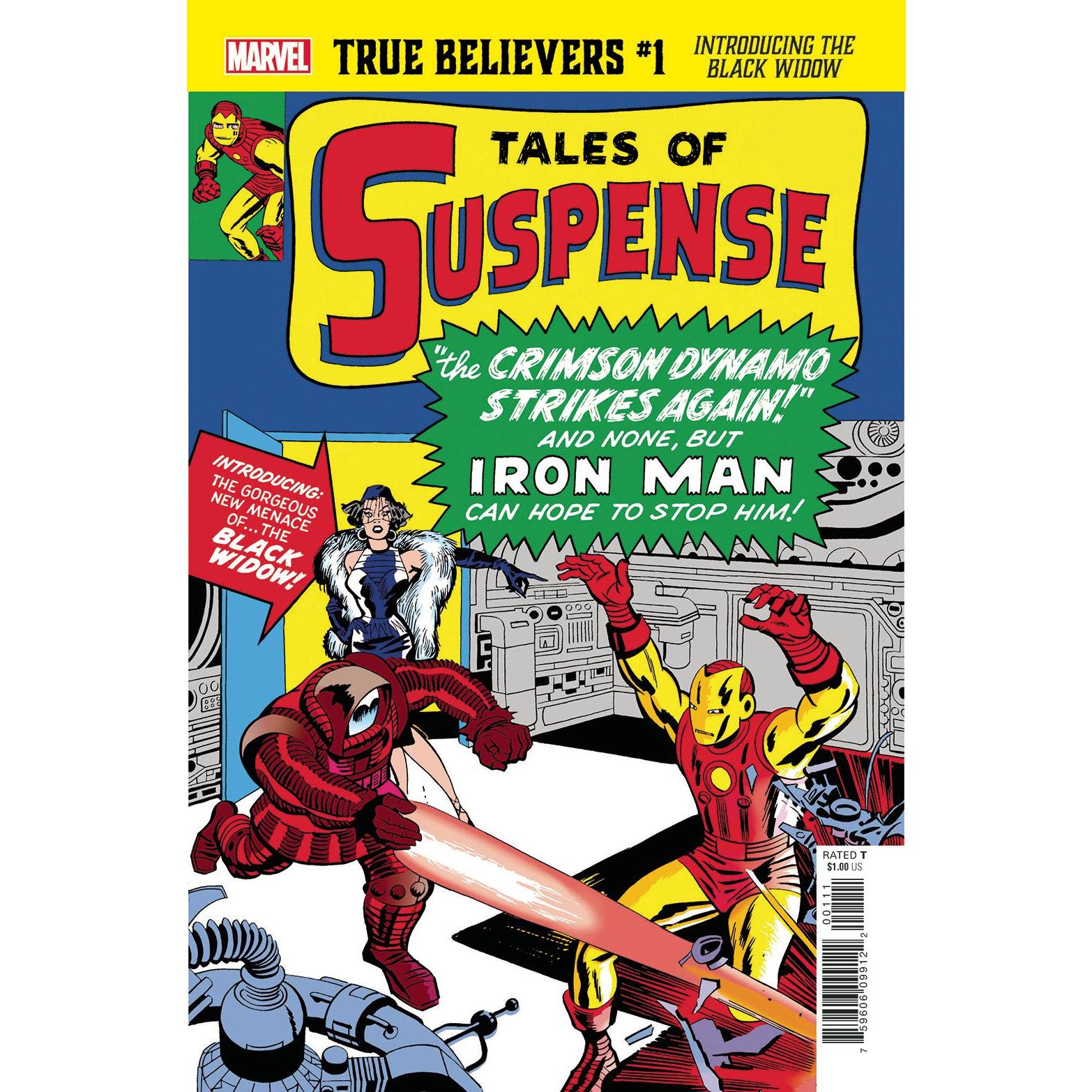 True Believers Introducing The Black Widow #1