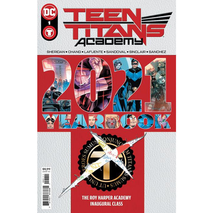 Teen Titans Academy 2021 Yearbook #1