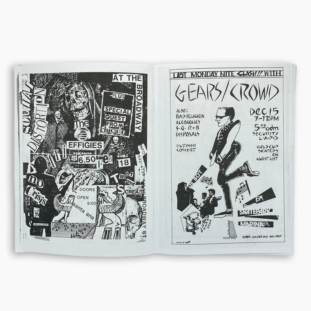 There's No Stoppin' the Cretins from Hoppin': Punk And Hardcore Flyers, Zines, And Ephemera