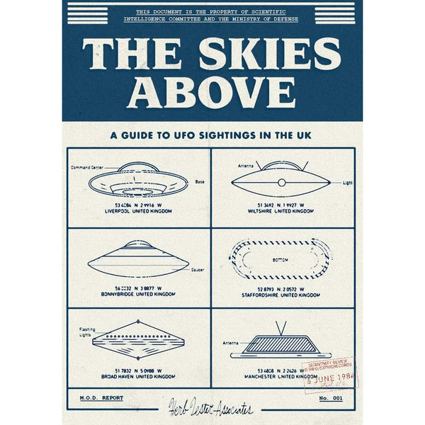 The Skies Above: A Guide To UFO Sightings In The UK