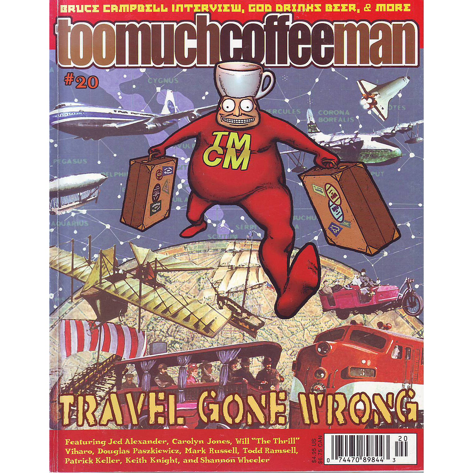 Too Much Coffee Man Magazine #20