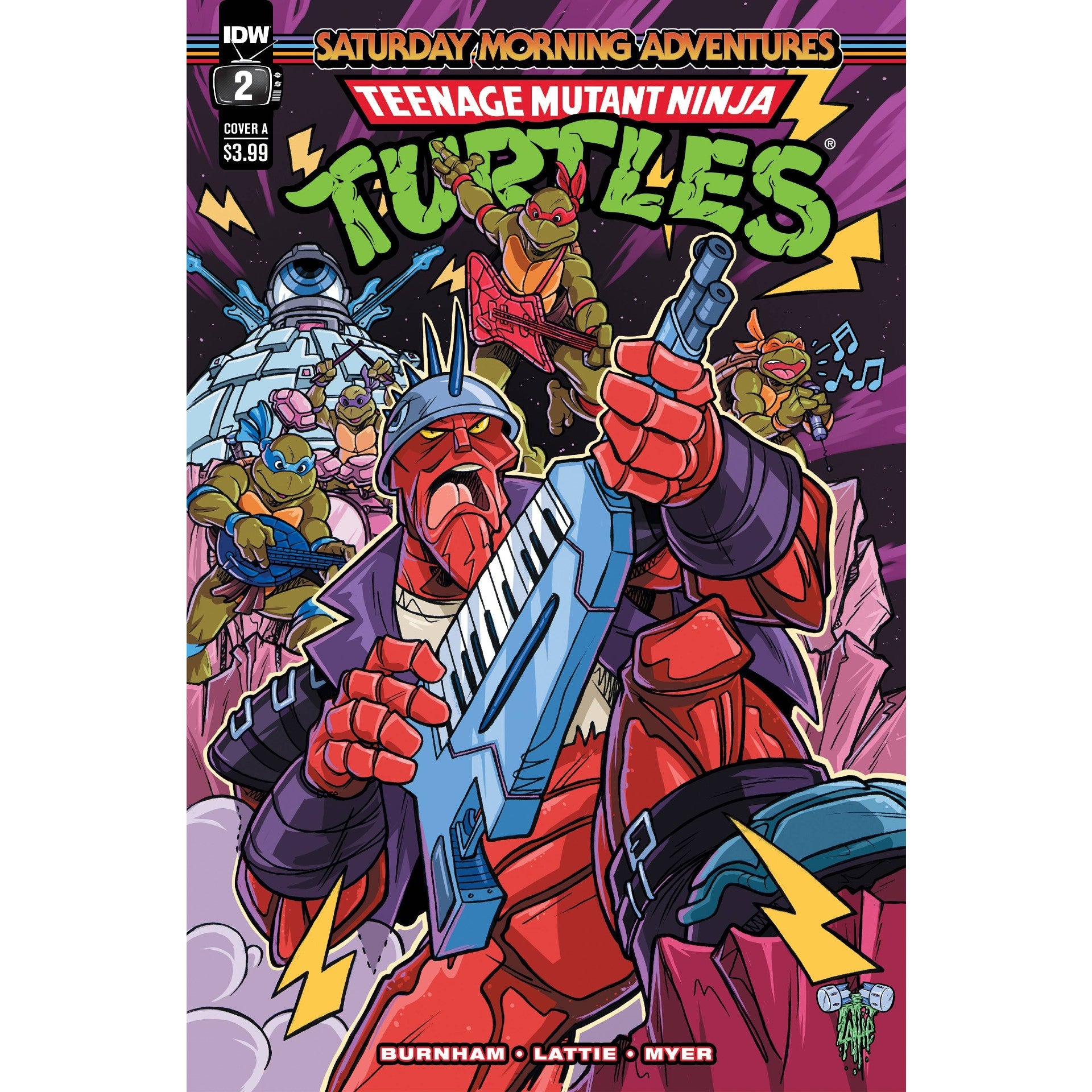 Teenage Mutant Ninja Turtles Saturday Morning Adventures #2