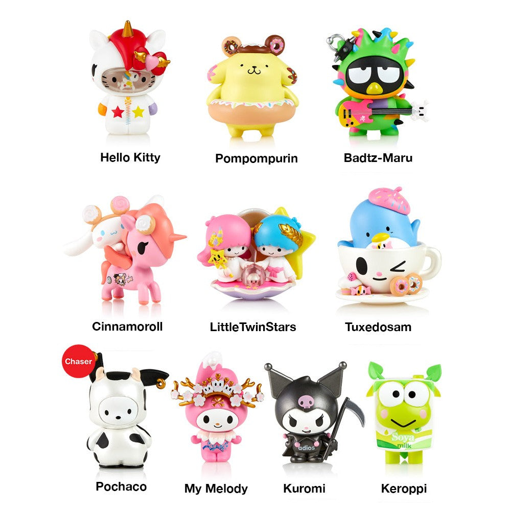 Tokidoki X Hello Kitty and Friends Figures