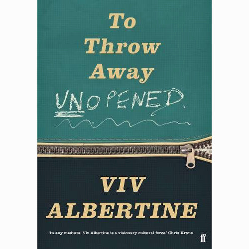 To Throw Away Unopened: A Memoir
