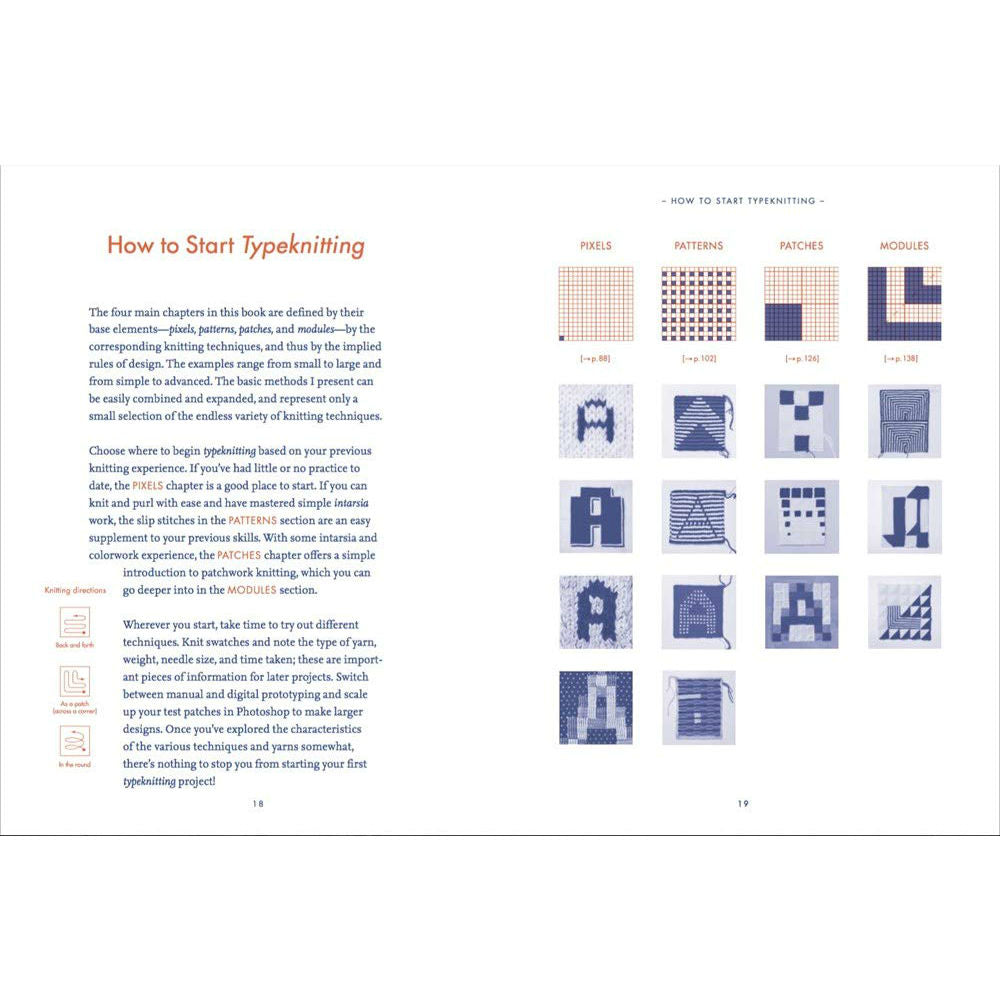 Typographic Knitting: From Pixel to Pattern 
