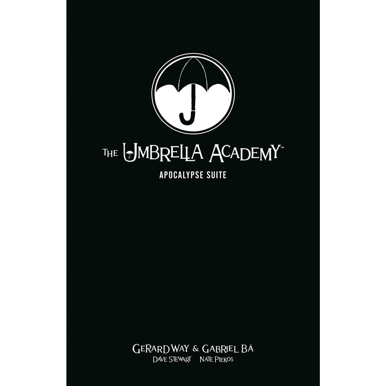 The Umbrella Academy Library Edition Volume 1: Apocalypse Suite