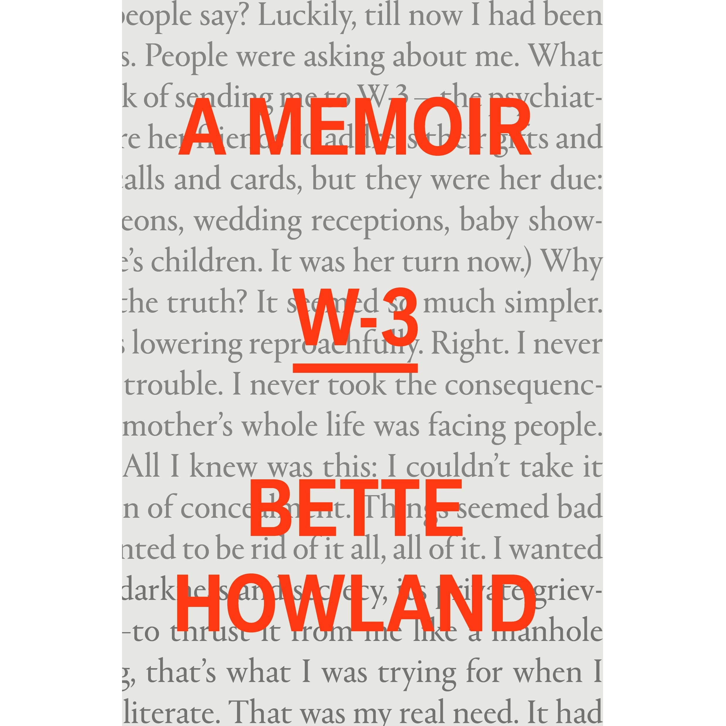 W-3: A Memoir