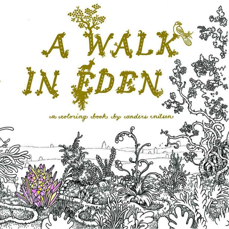 Walk in Eden: A Colouring Book by Anders Nilsen