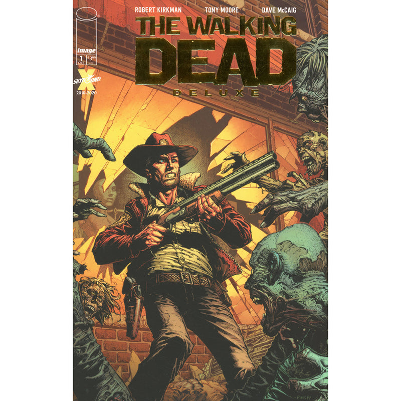 Walking Dead Deluxe #1 (gold foil retailer variant)