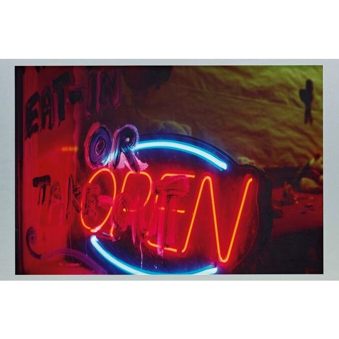 William Eggleston: Mayfield Neon Sign Postcard